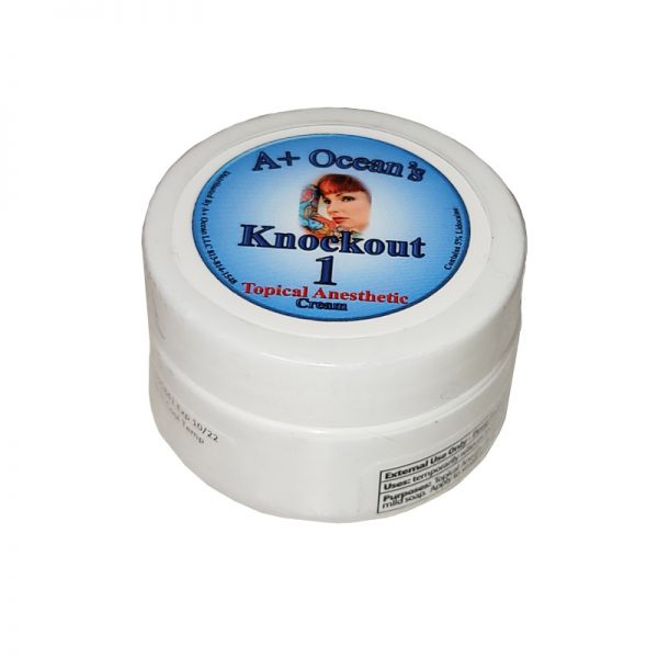 knockout cream topical anesthetic